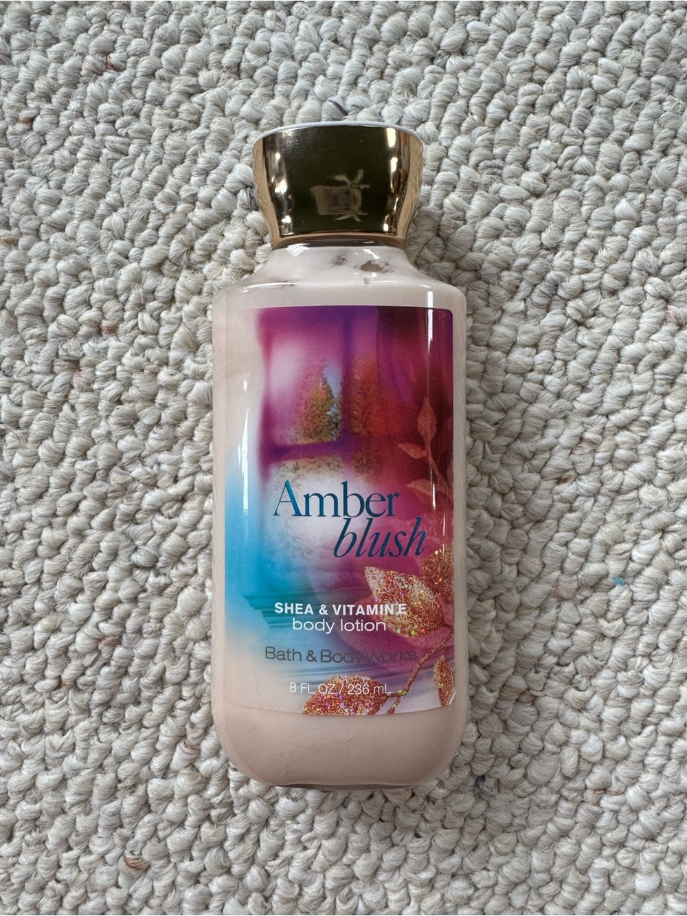 Bath & Body Works Amber Blush Lotion - Pink, Purple, Blue